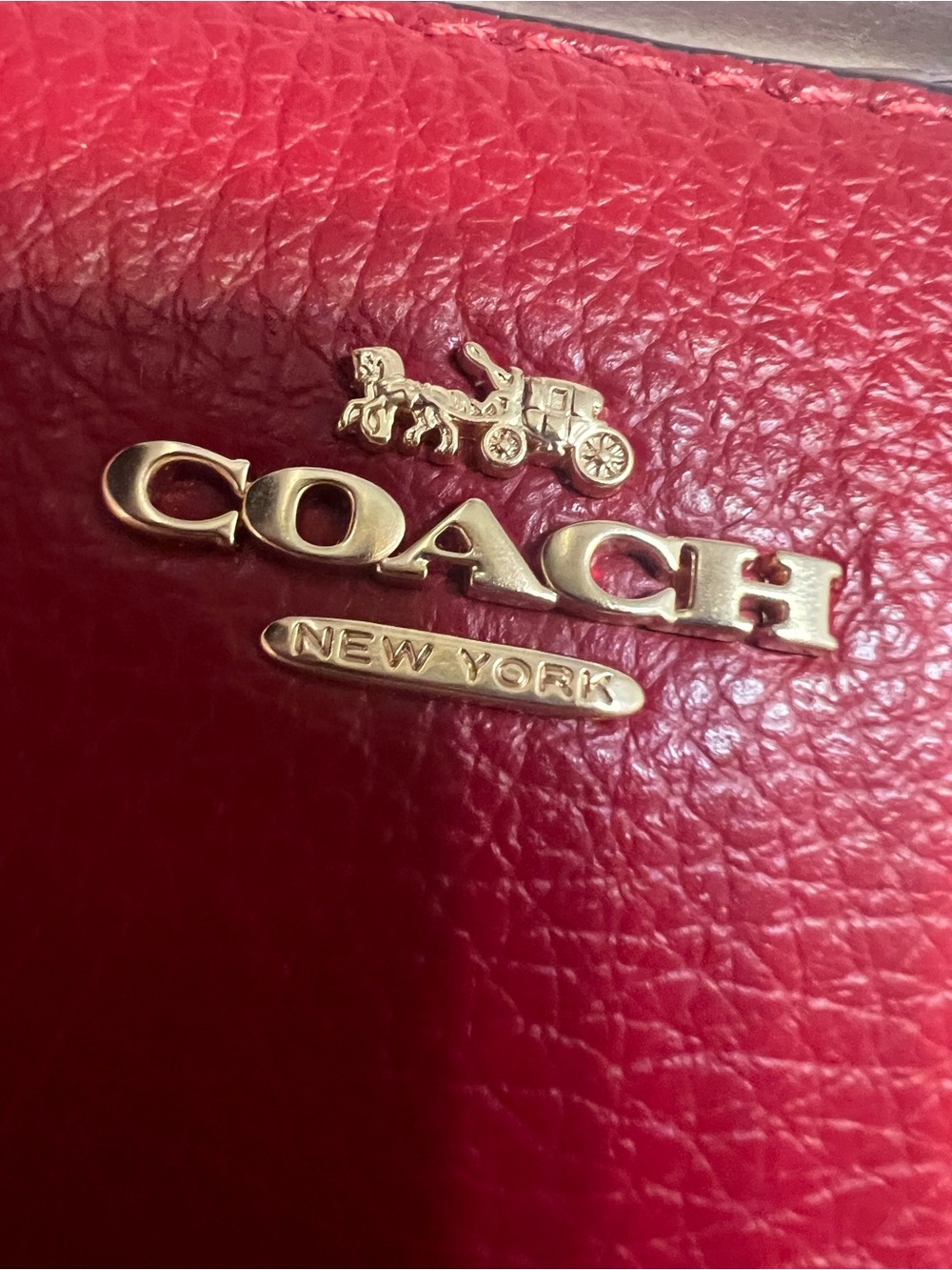 NWT Coach Nolita Pebbled Leather Wristlet - Picture 4 of 12